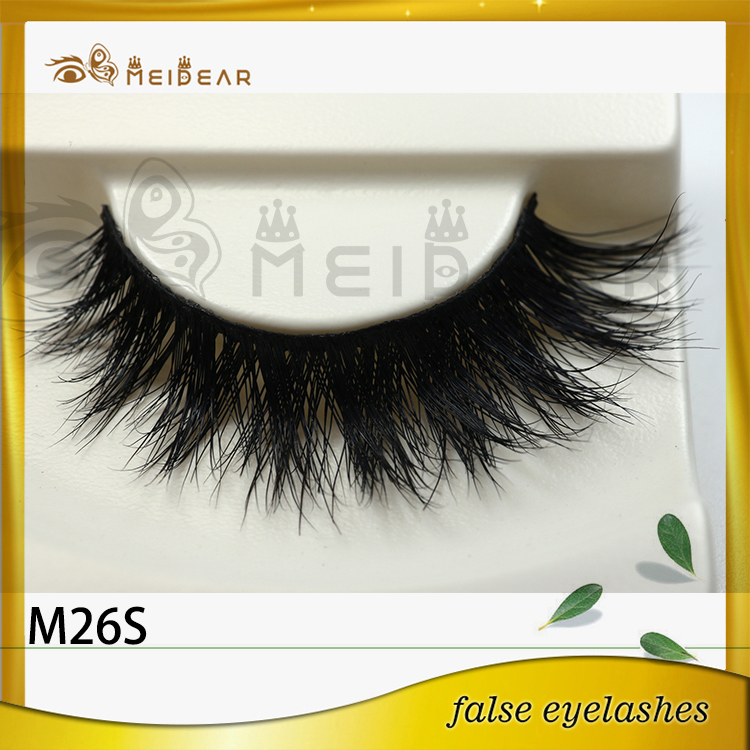 False eyelash factory supply real natural looking mink eyelashes
